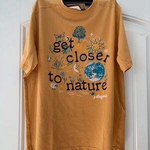Patagonia Mustard Yellow Tee